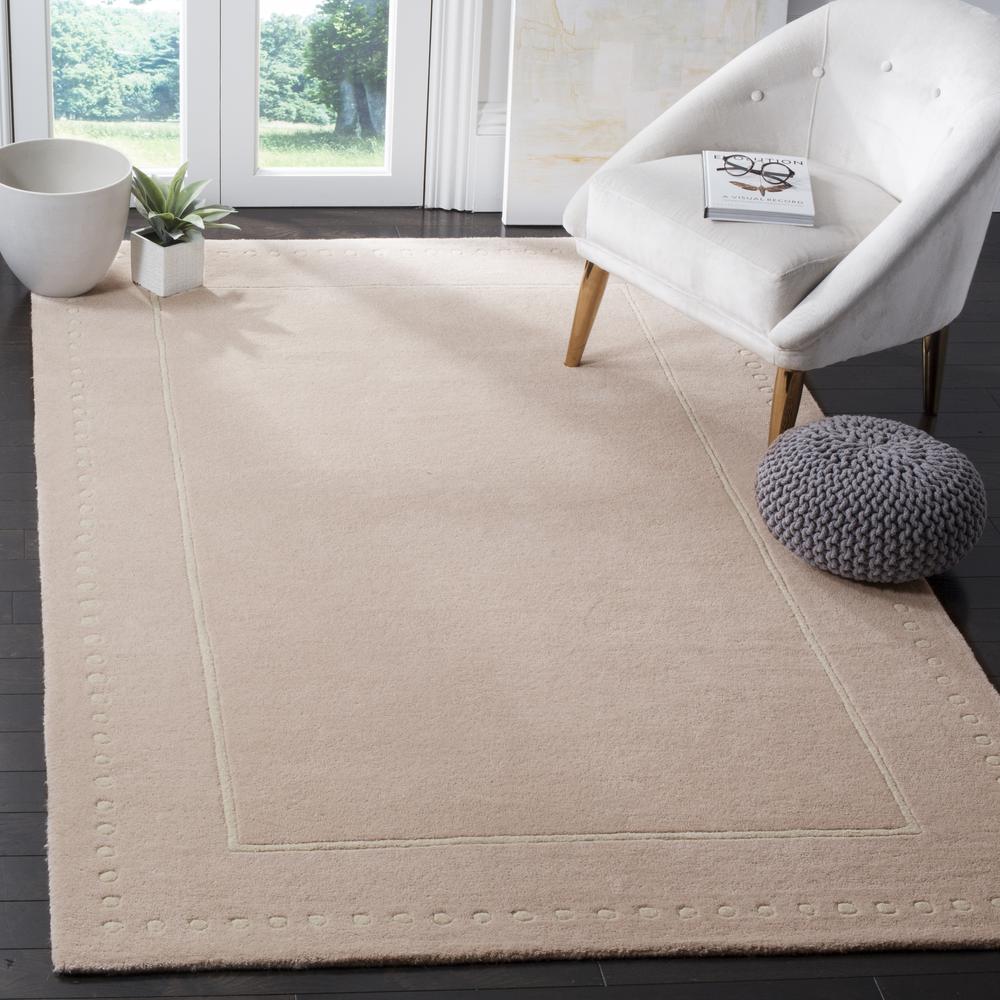 BELLA, LIGHT PINK / IVORY, 5' X 8', Area Rug. Picture 3