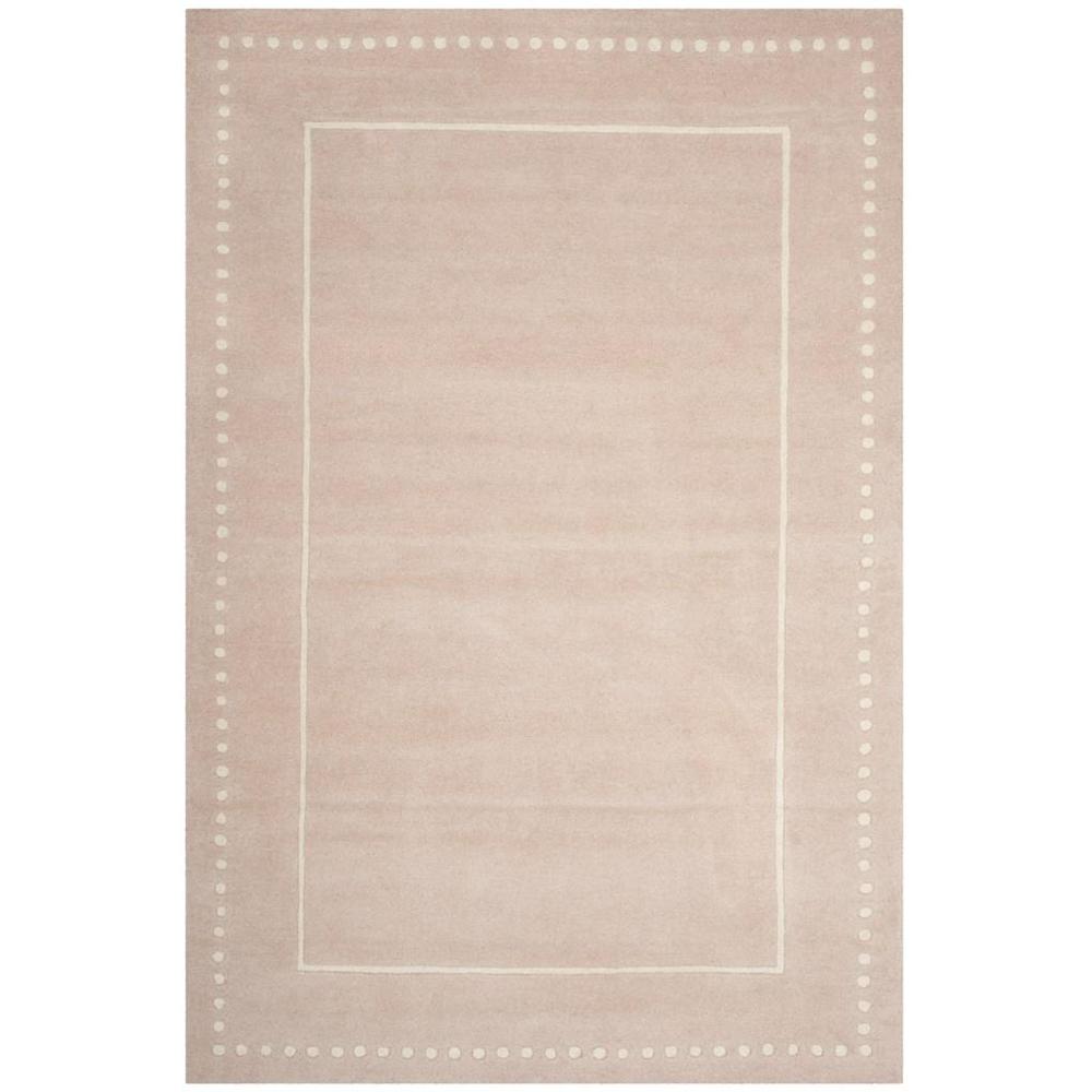 BELLA, LIGHT PINK / IVORY, 6' X 9', Area Rug. Picture 1