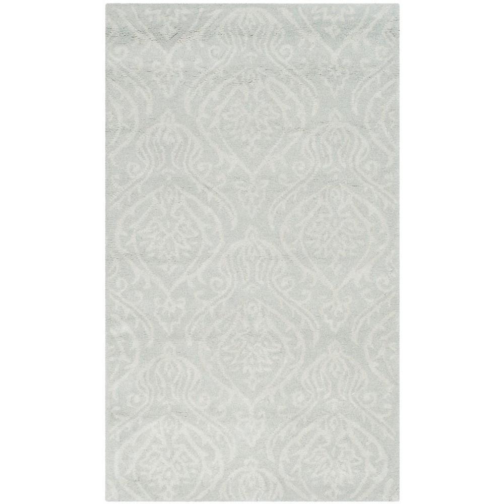 BELLA, SILVER / IVORY, 3' X 5', Area Rug. Picture 1