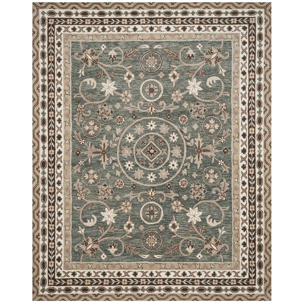 BELLA, GREY / TAUPE, 8' X 10', Area Rug. Picture 1