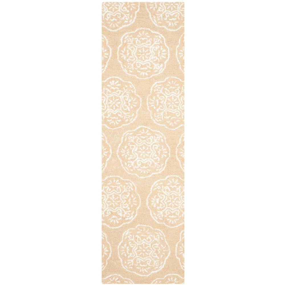 BELLA, BEIGE / IVORY, 2'-3" X 8', Area Rug. Picture 1