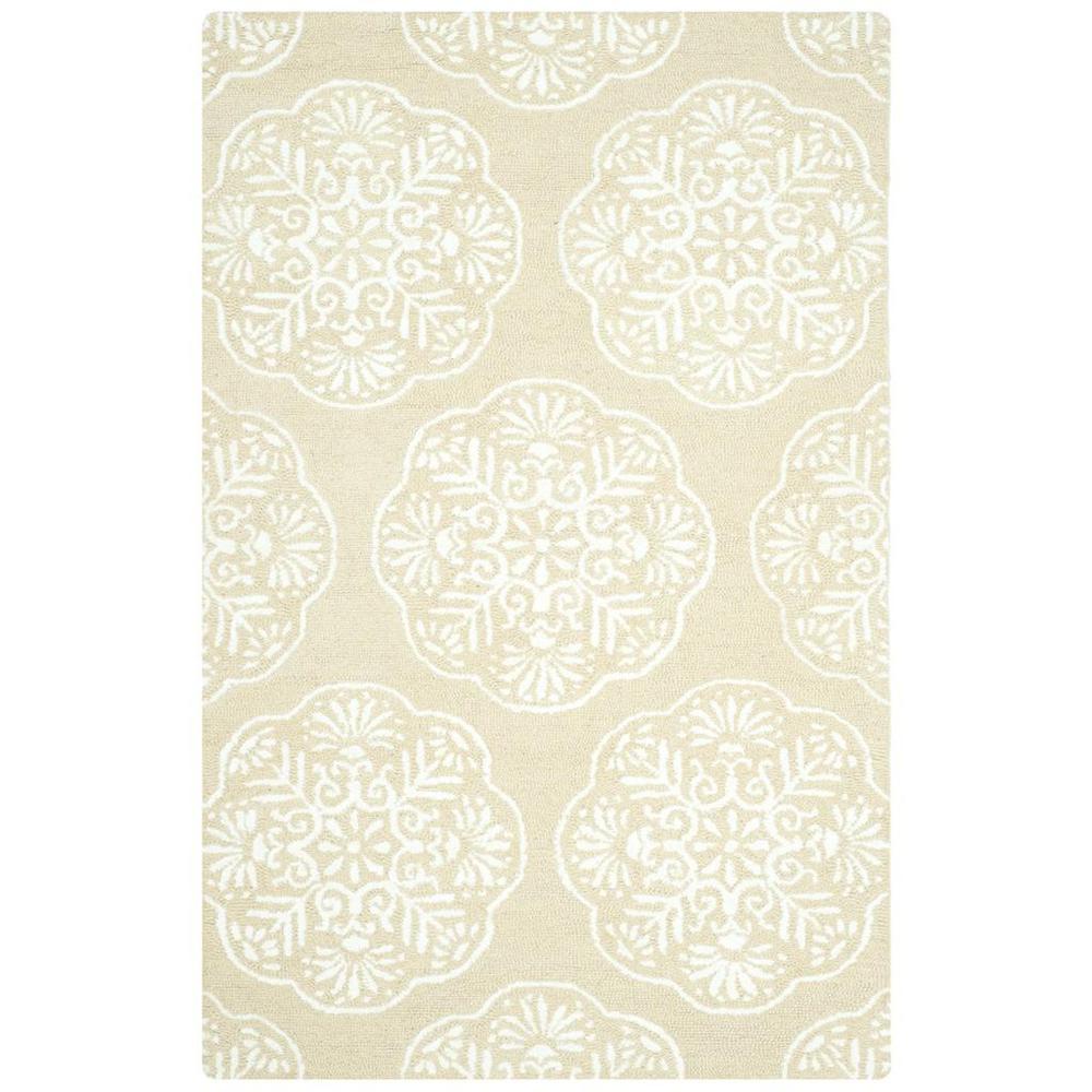 BELLA, BEIGE / IVORY, 5' X 8', Area Rug. Picture 1