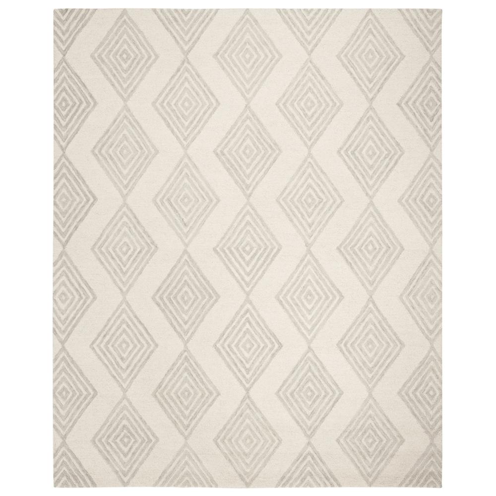 BLOSSOM, IVORY / SILVER, 8' X 10', Area Rug. Picture 1