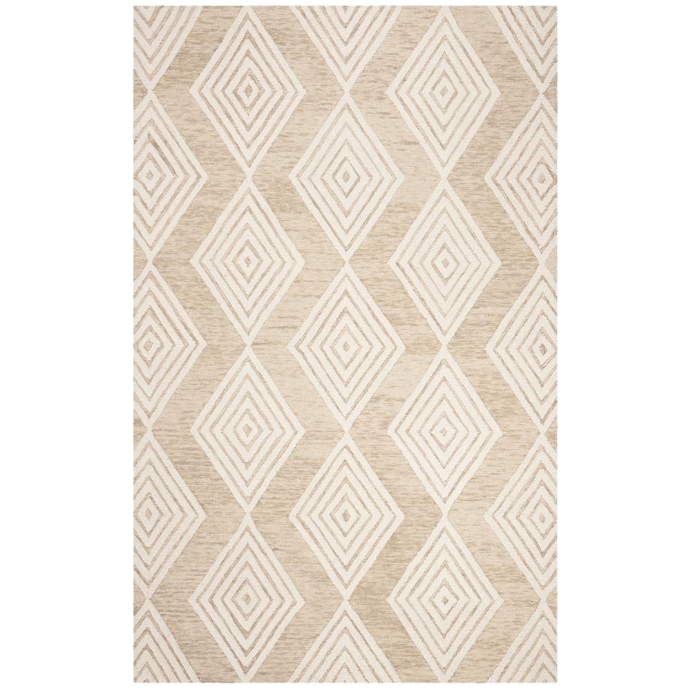 BLOSSOM, BEIGE / IVORY, 5' X 8', Area Rug, BLM111B-5. Picture 1