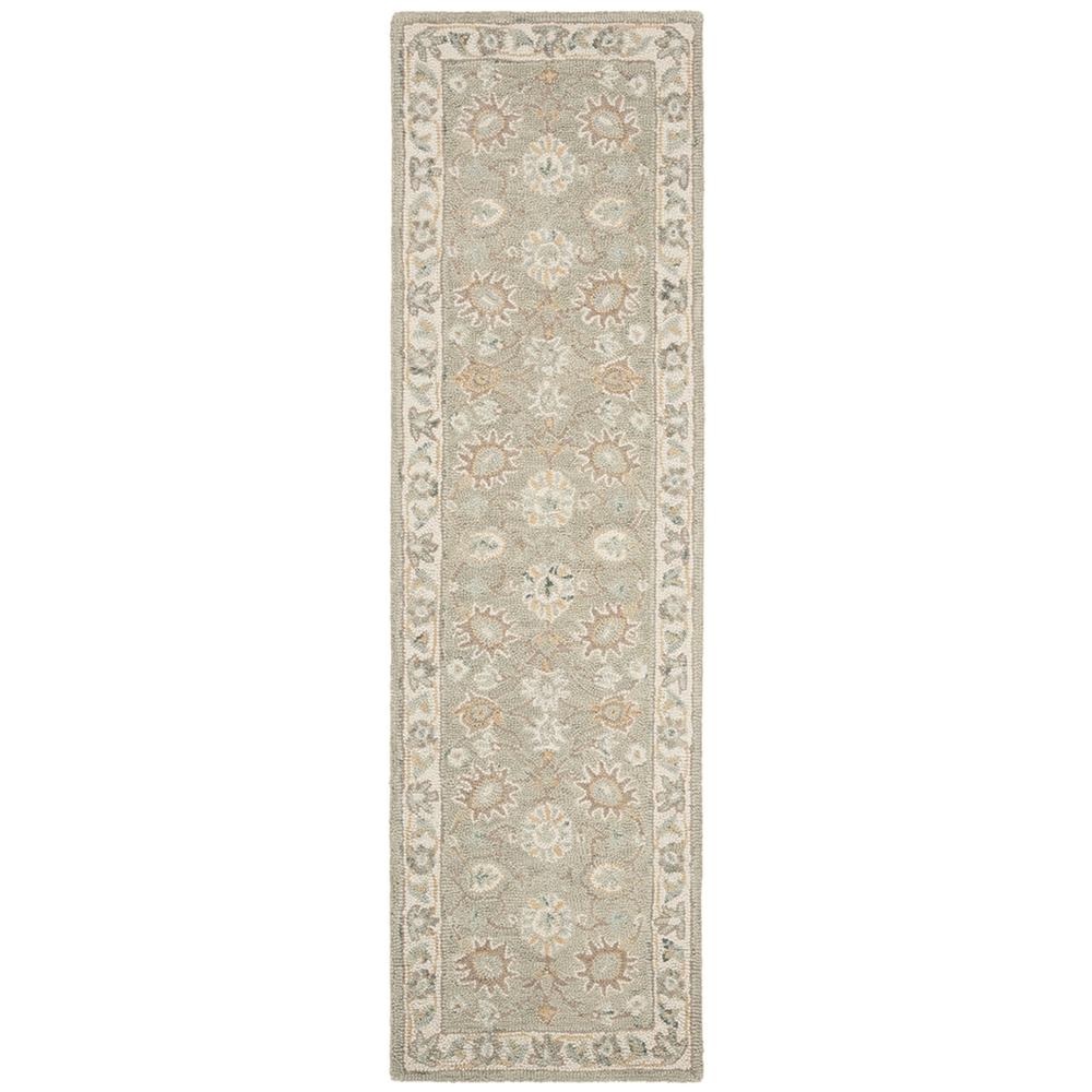 BLOSSOM, SAGE / IVORY, 2'-3" X 8', Area Rug, BLM702W-28. Picture 1