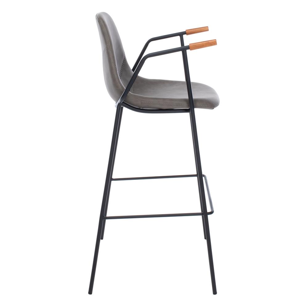 Tanner Mid Century Barstool, Ash Grey. Picture 11