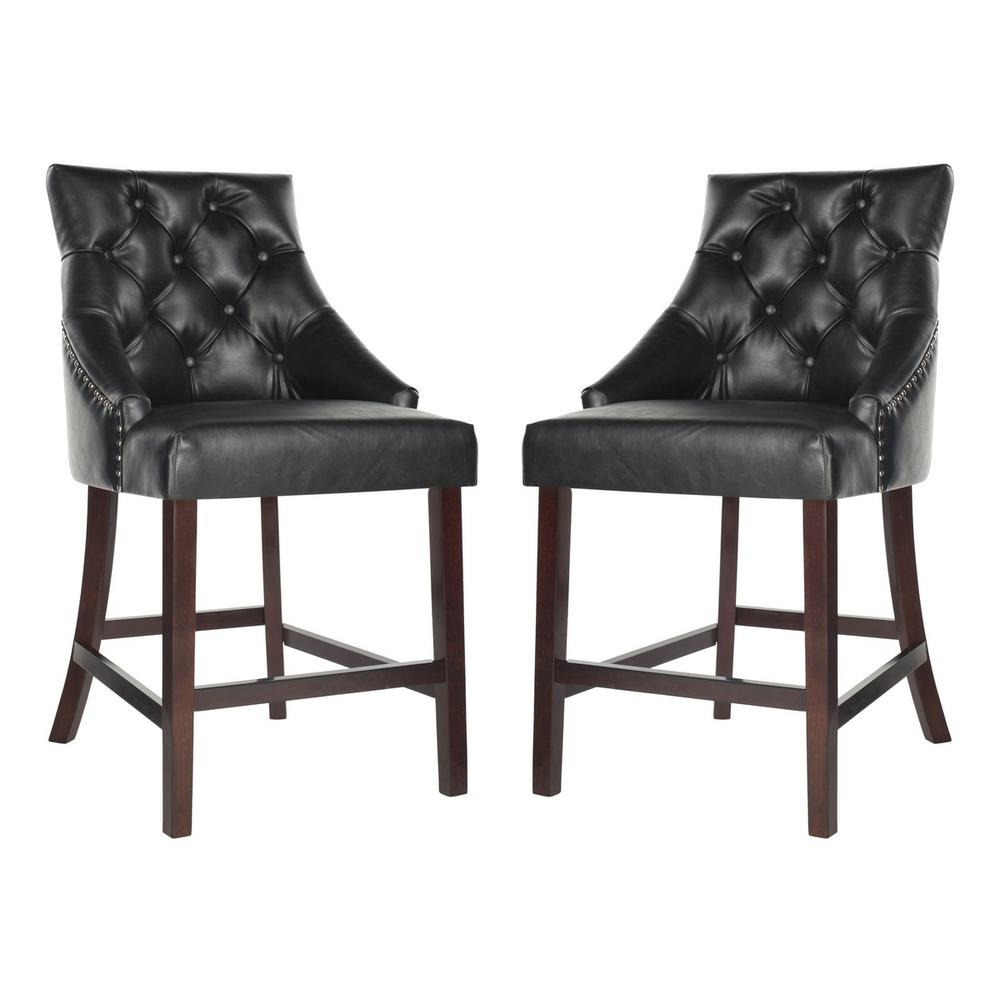 ELENI TUFTED WING BACK COUNTER STOOL, BST6305F-SET2. The main picture.