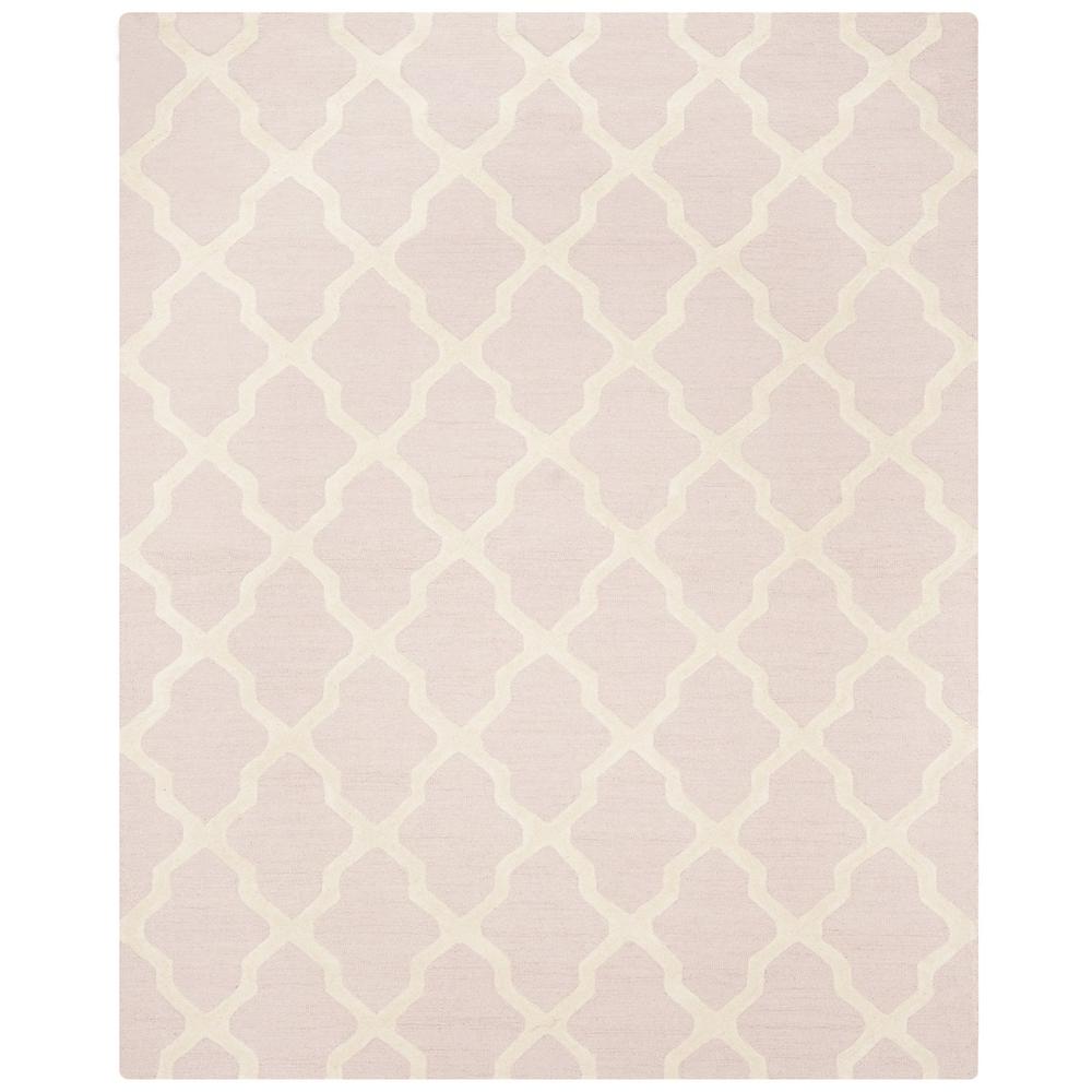 CAMBRIDGE, LIGHT PINK / IVORY, 8' X 10', Area Rug, CAM121M-8. Picture 1