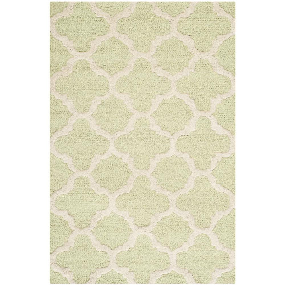 CAMBRIDGE, LIGHT GREEN / IVORY, 2' X 3', Area Rug, CAM130B-2. Picture 4