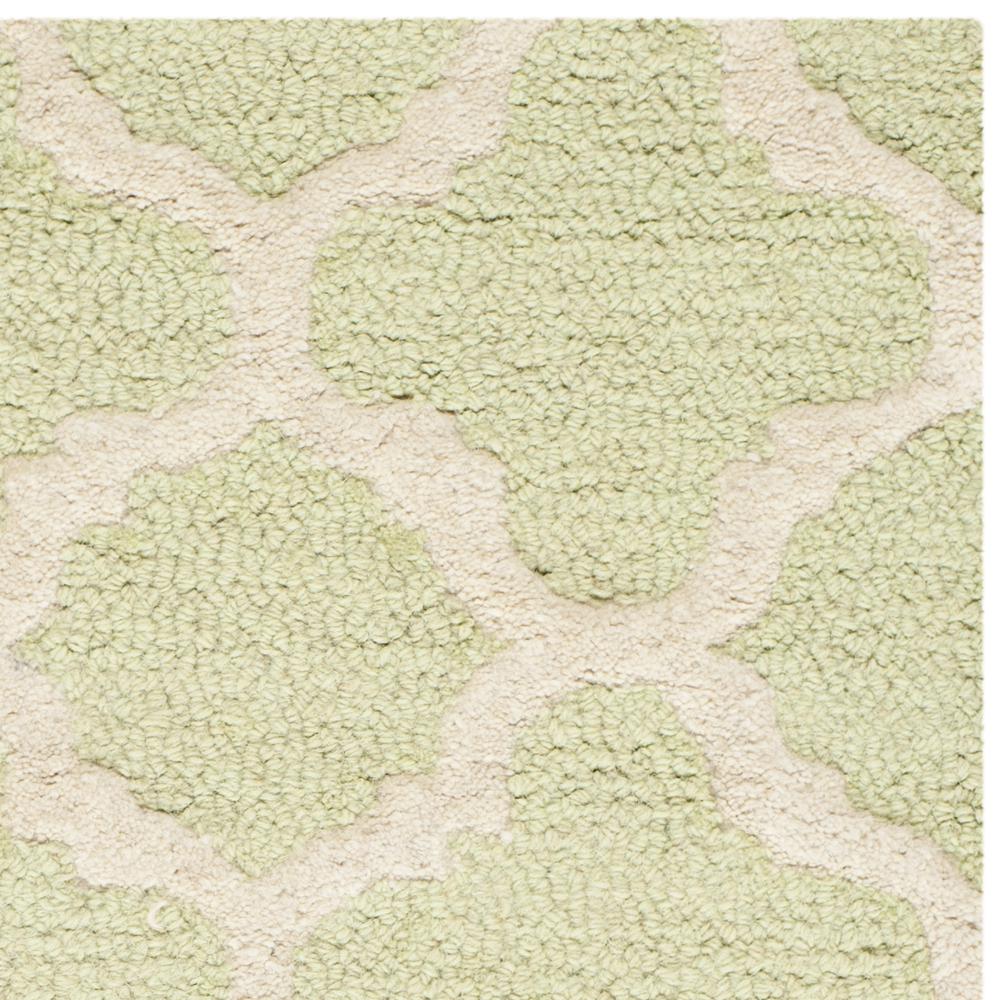 CAMBRIDGE, LIGHT GREEN / IVORY, 2' X 3', Area Rug, CAM130B-2. Picture 3