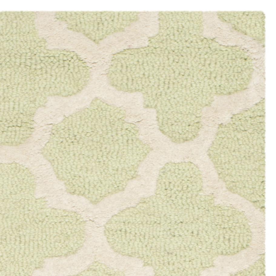 CAMBRIDGE, LIGHT GREEN / IVORY, 2' X 3', Area Rug, CAM130B-2. Picture 6