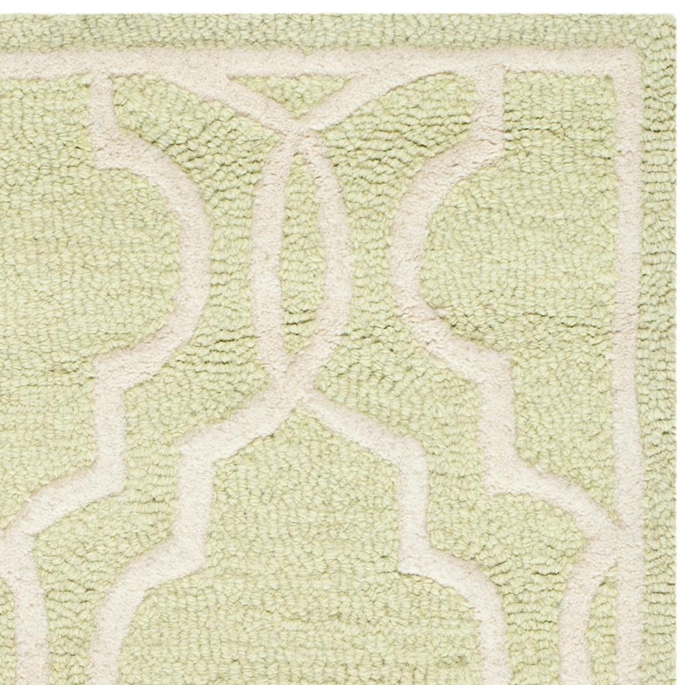 CAMBRIDGE, LIGHT GREEN / IVORY, 2' X 3', Area Rug, CAM131B-2. Picture 3