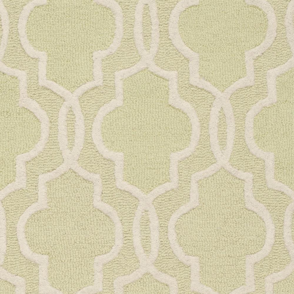 CAMBRIDGE, LIGHT GREEN / IVORY, 2' X 3', Area Rug, CAM131B-2. Picture 6