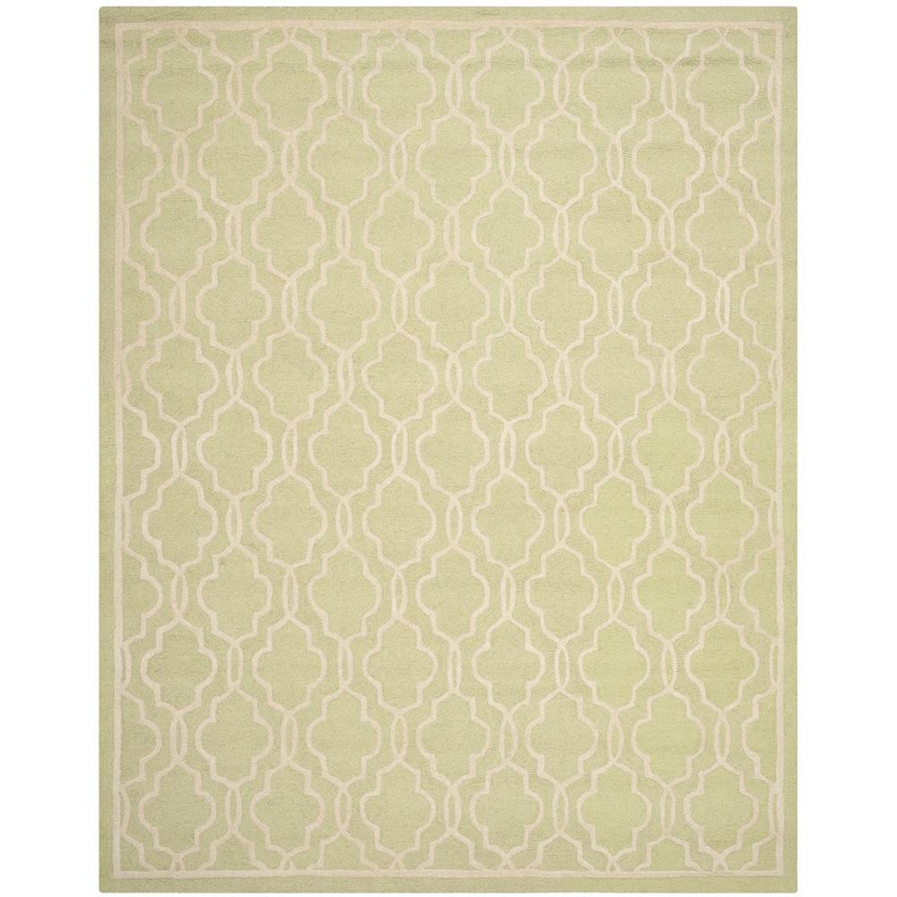 CAMBRIDGE, LIGHT GREEN / IVORY, 8' X 10', Area Rug, CAM131B-8. Picture 1