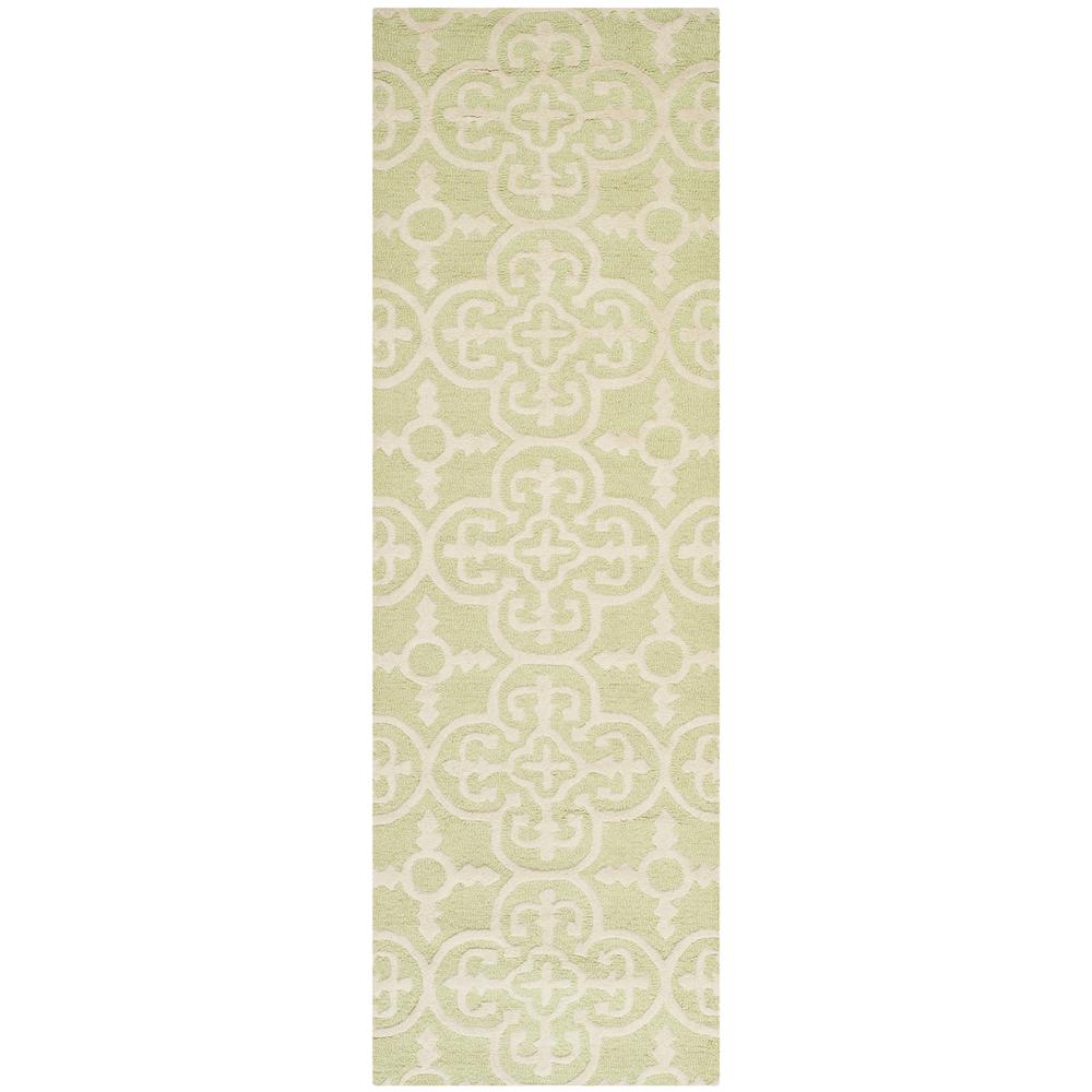CAMBRIDGE, LIGHT GREEN / IVORY, 2' X 3', Area Rug, CAM133B-2. Picture 11