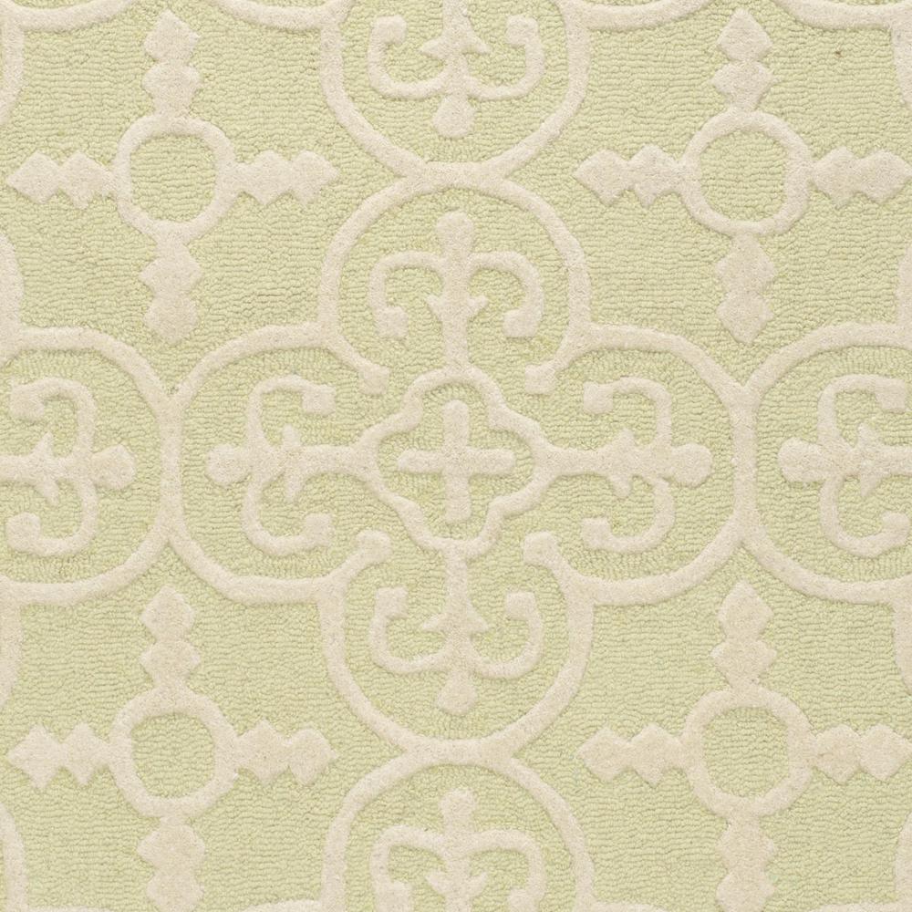 CAMBRIDGE, LIGHT GREEN / IVORY, 6' X 9', Area Rug, CAM133B-6. Picture 7