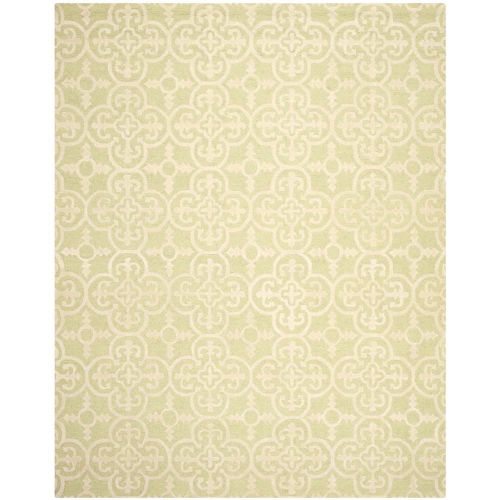 CAMBRIDGE, LIGHT GREEN / IVORY, 8' X 10', Area Rug, CAM133B-8. Picture 3
