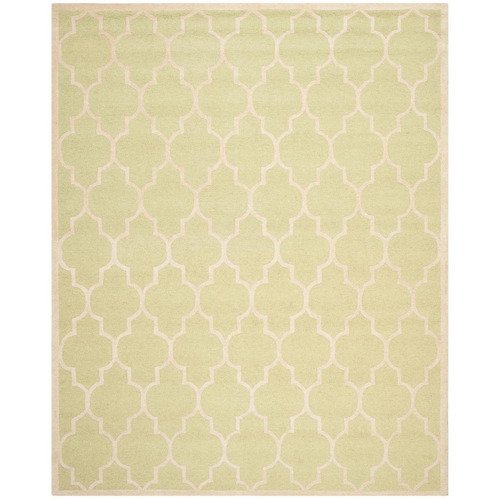 CAMBRIDGE, LIGHT GREEN / IVORY, 8' X 10', Area Rug, CAM134B-8. Picture 1