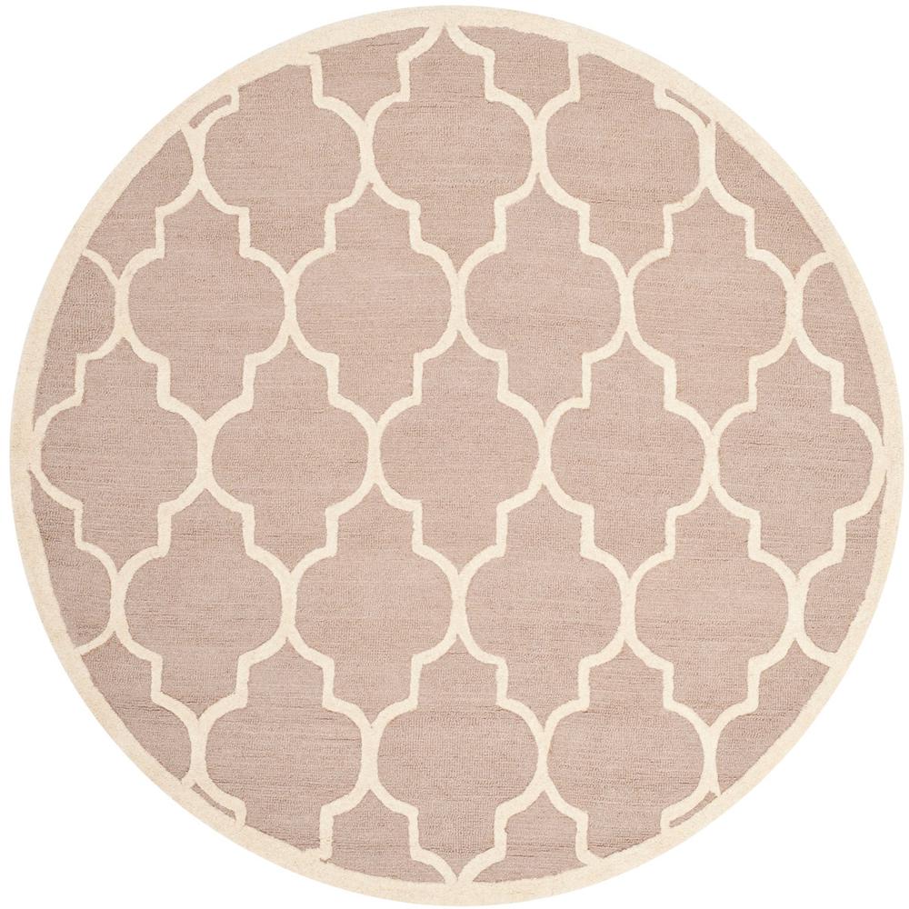 CAMBRIDGE, BEIGE / IVORY, 10' X 10' Round, Area Rug, CAM134J-10R. The main picture.