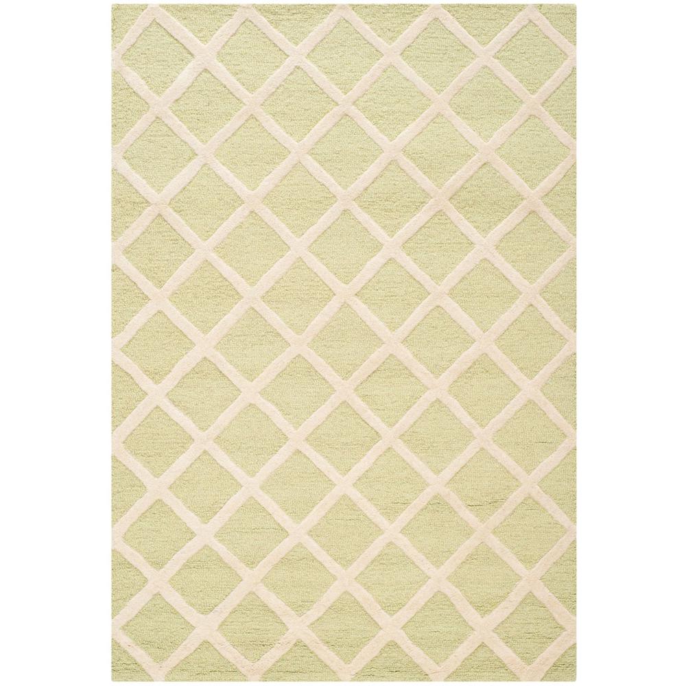 CAMBRIDGE, LIGHT GREEN / IVORY, 4' X 6', Area Rug, CAM135B-4. Picture 1