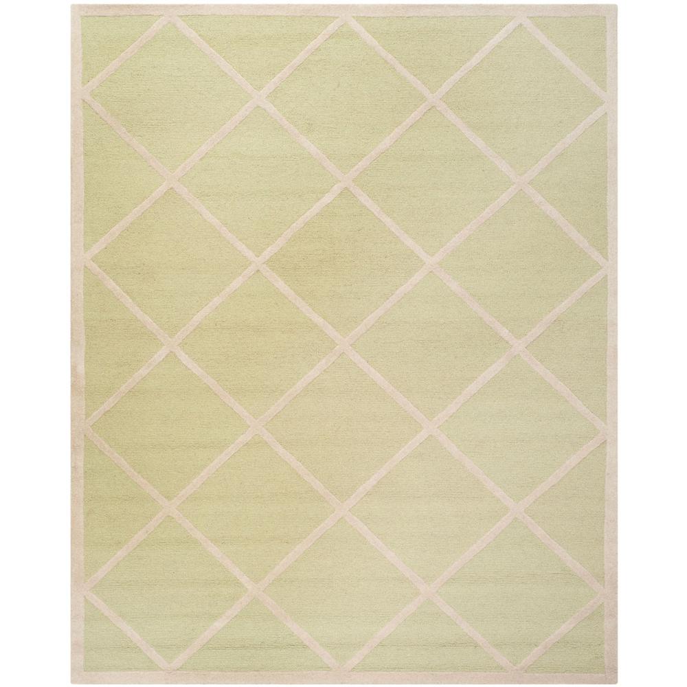 CAMBRIDGE, LIGHT GREEN / IVORY, 8' X 10', Area Rug, CAM136B-8. Picture 1