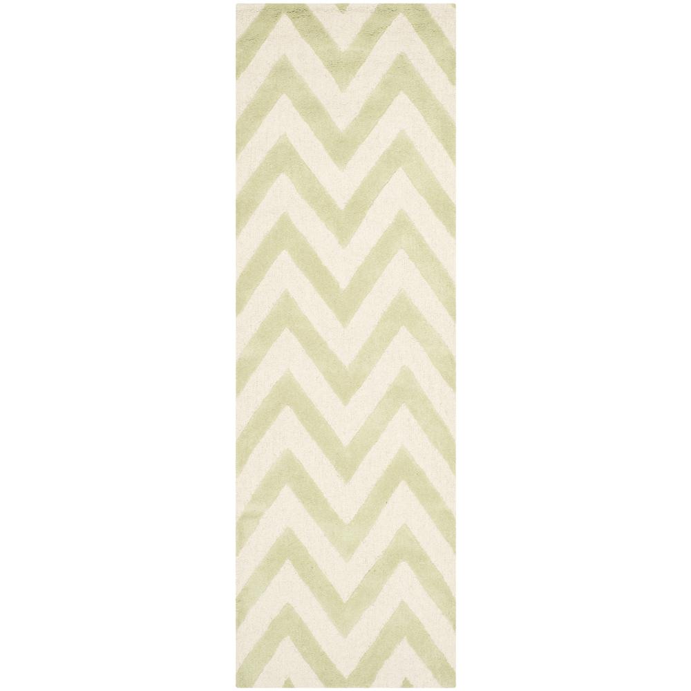 CAMBRIDGE, LIGHT GREEN / IVORY, 2' X 3', Area Rug, CAM139B-2. Picture 1