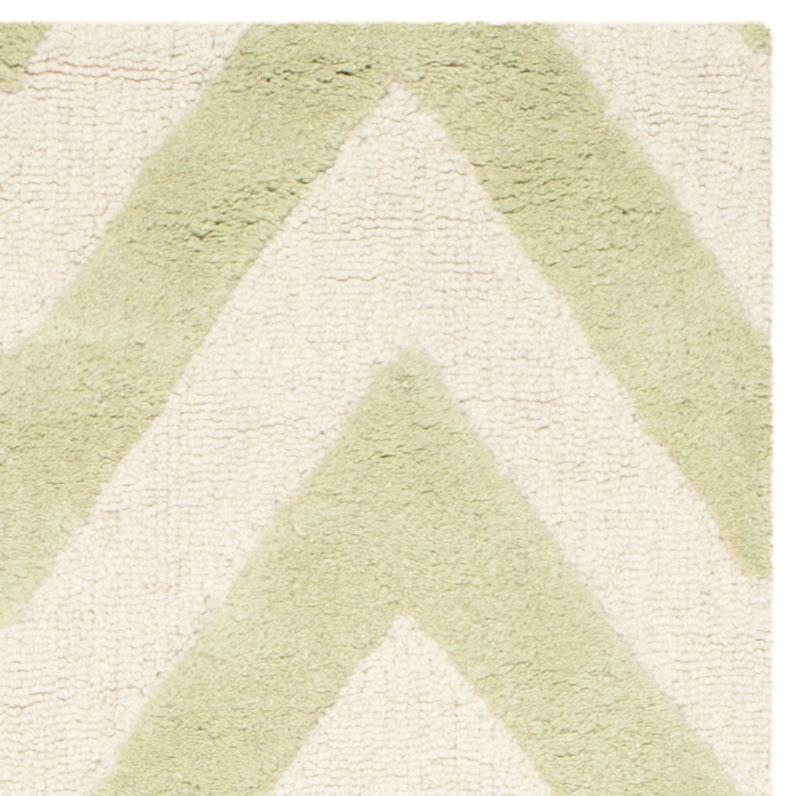 CAMBRIDGE, LIGHT GREEN / IVORY, 2' X 3', Area Rug, CAM139B-2. Picture 6
