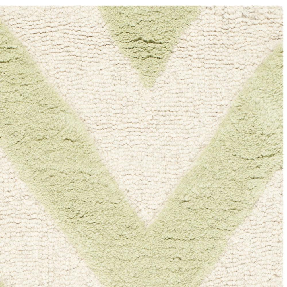 CAMBRIDGE, LIGHT GREEN / IVORY, 2' X 3', Area Rug, CAM139B-2. Picture 3