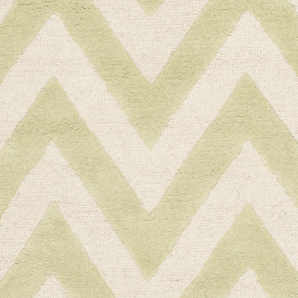 CAMBRIDGE, LIGHT GREEN / IVORY, 3' X 5', Area Rug, CAM139B-3. Picture 2