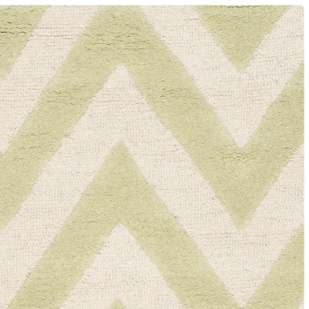 CAMBRIDGE, LIGHT GREEN / IVORY, 3' X 5', Area Rug, CAM139B-3. Picture 3