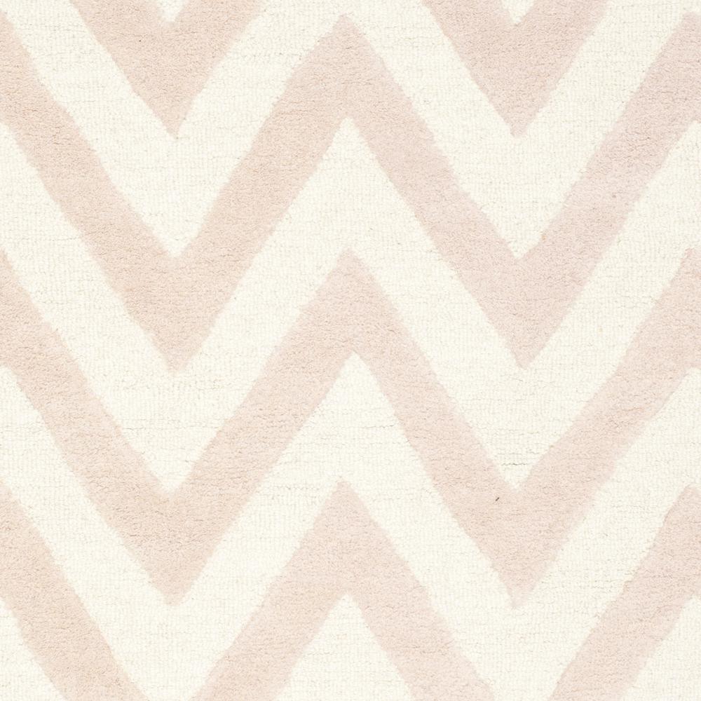 CAMBRIDGE, LIGHT PINK / IVORY, 4' X 6', Area Rug, CAM139M-4. Picture 2