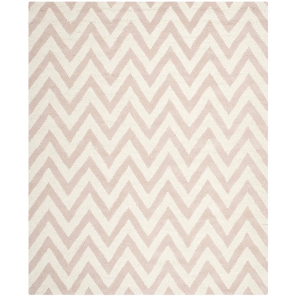 CAMBRIDGE, LIGHT PINK / IVORY, 9' X 12', Area Rug, CAM139M-9. Picture 1