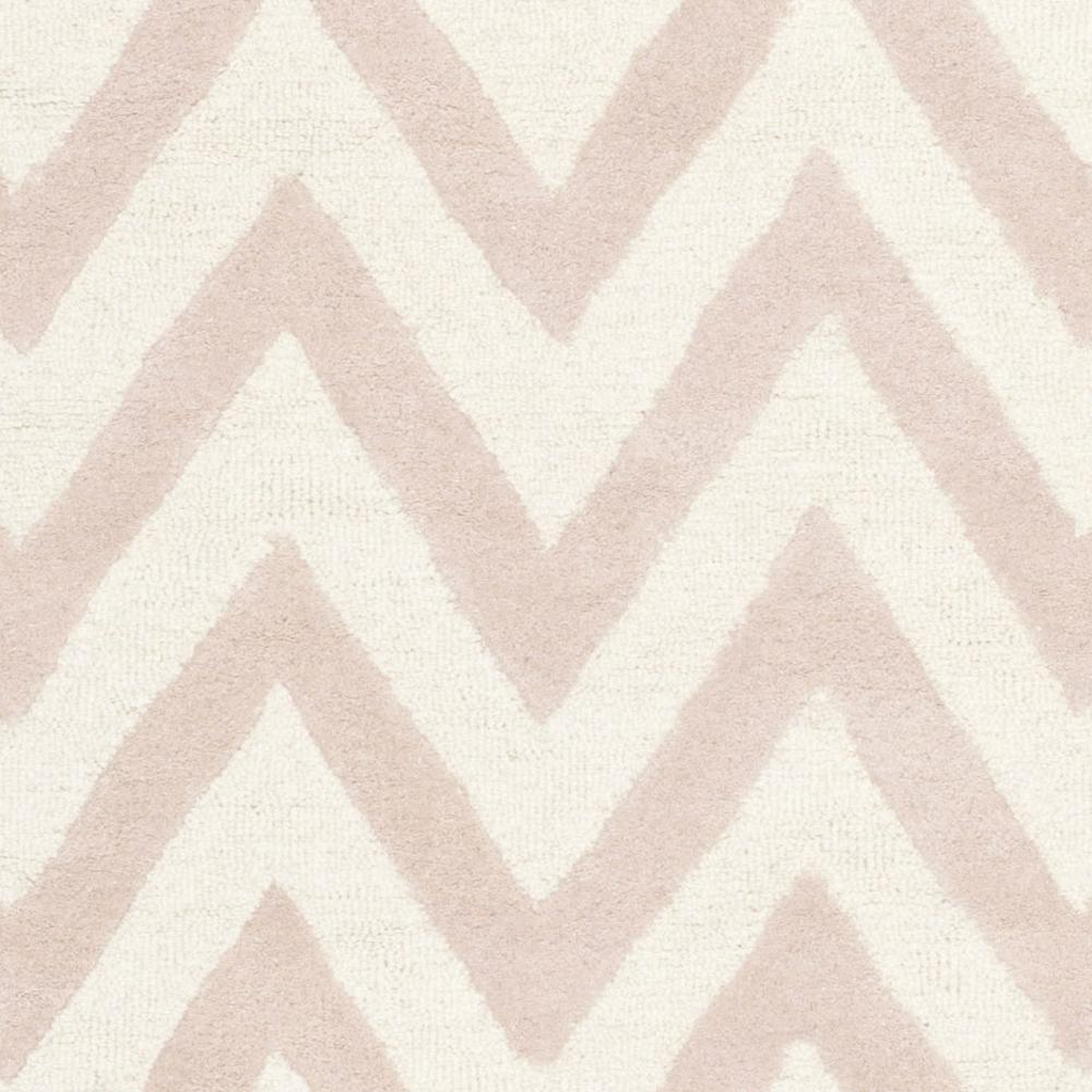 CAMBRIDGE, LIGHT PINK / IVORY, 8' X 10', Area Rug, CAM139M-8. Picture 2