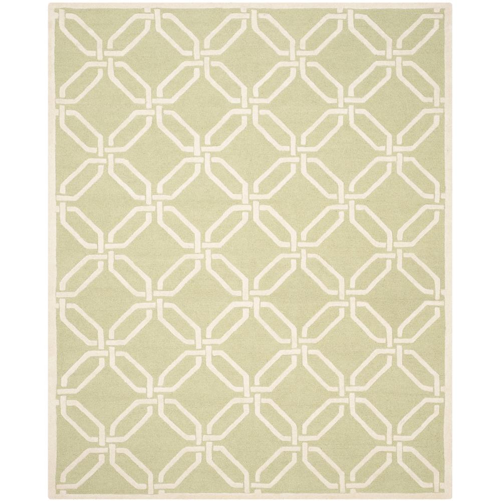 CAMBRIDGE, LIME / IVORY, 8' X 10', Area Rug, CAM311N-8. Picture 1