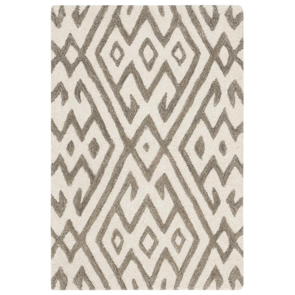 CAMBRIDGE, IVORY / GREY, 2' X 3', Area Rug, CAM401A-2. Picture 1