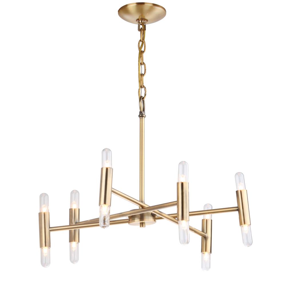 Gale Chandelier, Gold. Picture 5