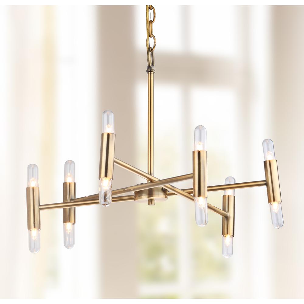 Gale Chandelier, Gold. Picture 4
