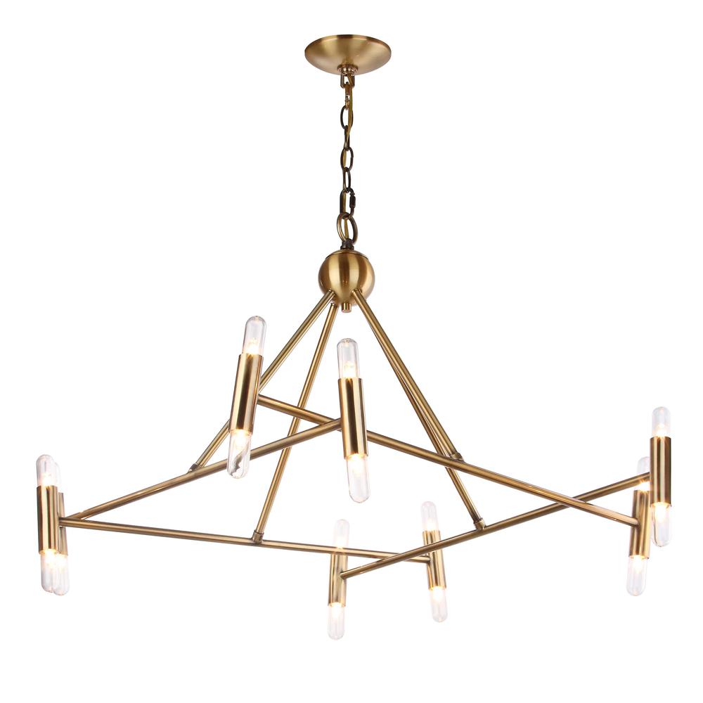 Hegarty Chandelier, Gold. Picture 5
