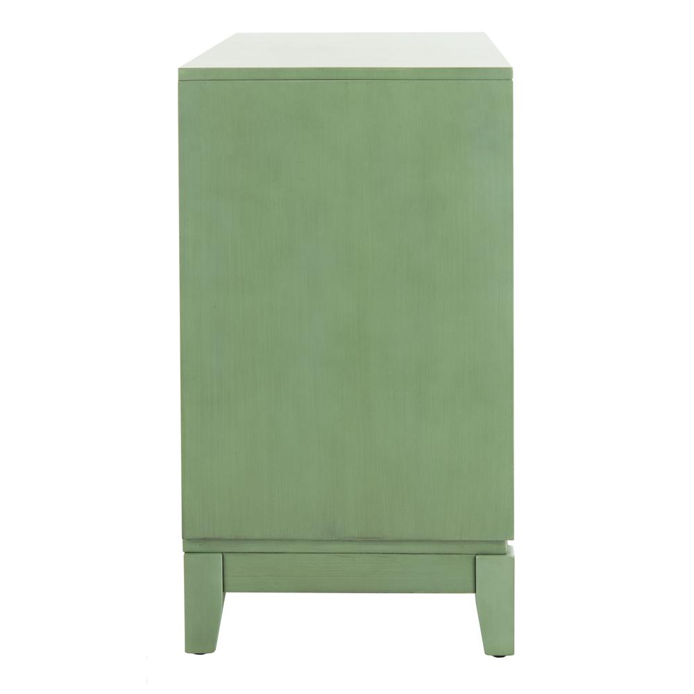 Shannon 2 Door Chest, Turquoise/Mirror. Picture 12