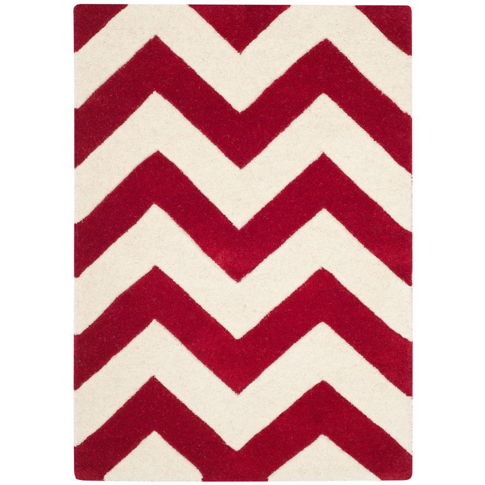 CHATHAM, RED / IVORY, 2' X 3', Area Rug, CHT715G-2. Picture 1