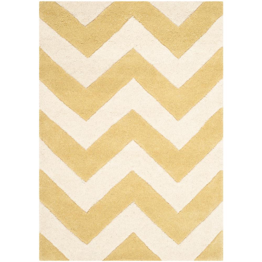 CHATHAM, LIGHT GOLD / IVORY, 2' X 3', Area Rug, CHT715L-2. Picture 1