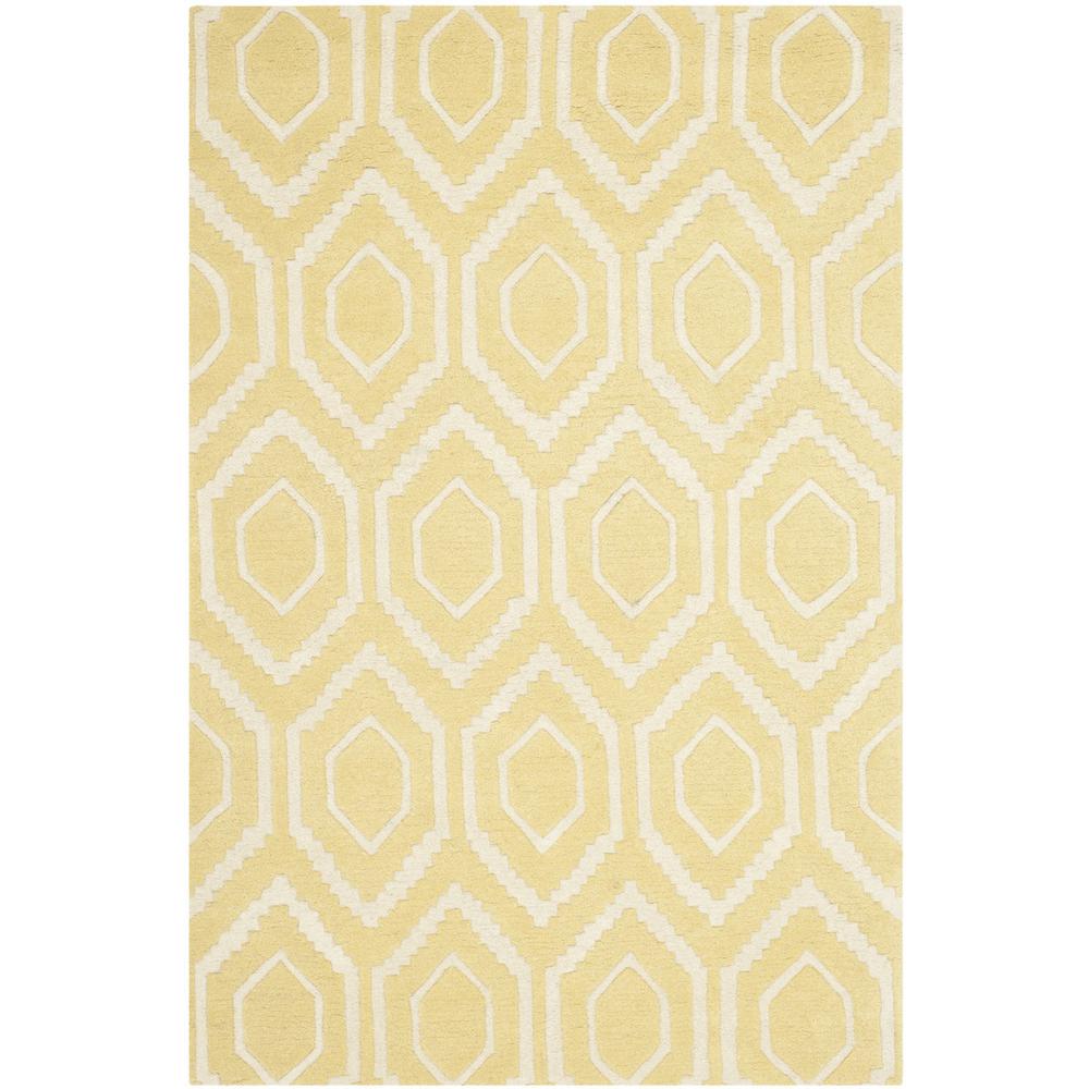 CHATHAM, LIGHT GOLD / IVORY, 4' X 6', Area Rug, CHT731L-4. Picture 1