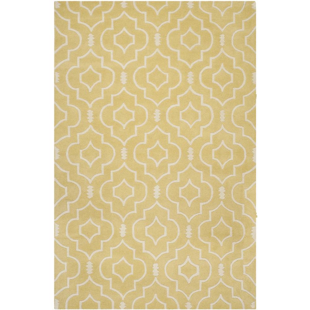CHATHAM, LIGHT GOLD / IVORY, 5' X 8', Area Rug, CHT736L-5. Picture 1