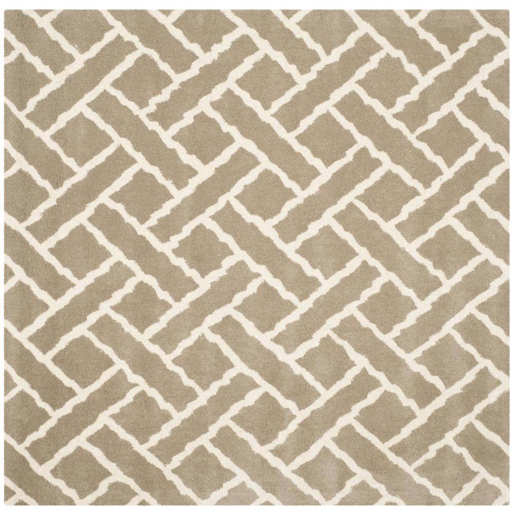 CHATHAM, BEIGE / IVORY, 5' X 5' Square, Area Rug, CHT757H-5SQ. The main picture.