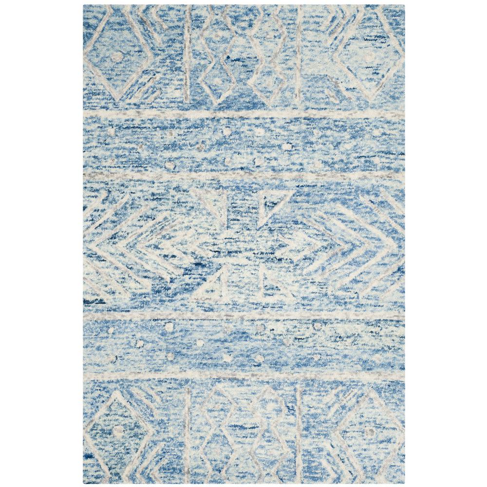 CHATHAM, BLUE / IVORY, 4' X 6', Area Rug, CHT764B-4. Picture 1
