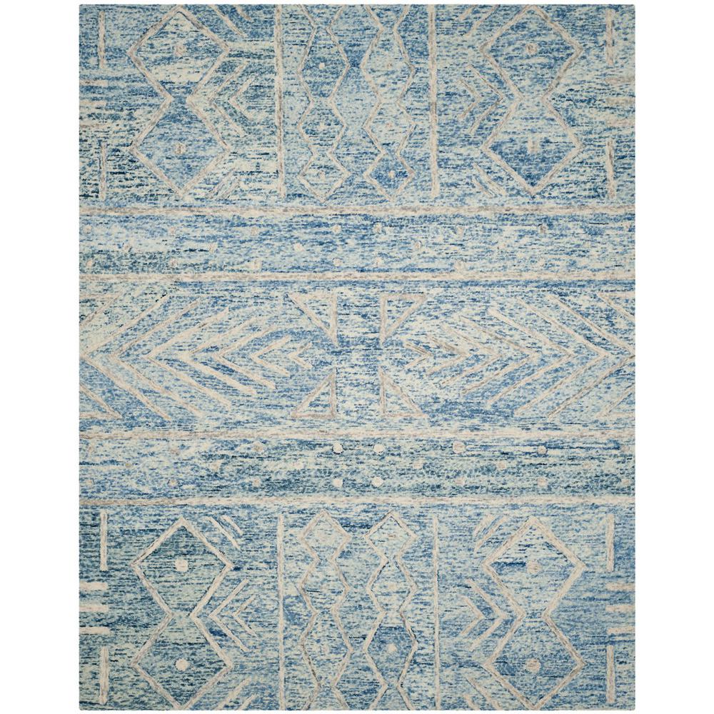 CHATHAM, BLUE / IVORY, 8' X 10', Area Rug, CHT764B-8. Picture 1