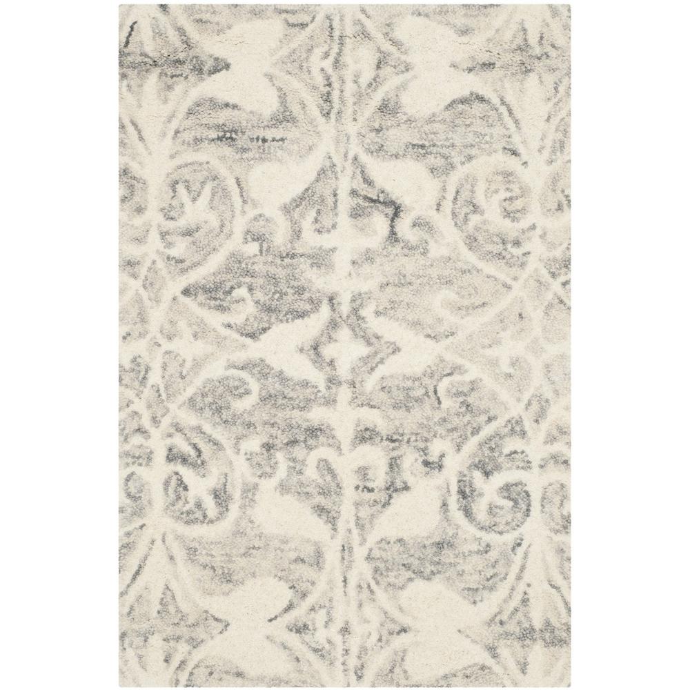 CHATHAM, LIGHT GREY / IVORY, 2' X 3', Area Rug. Picture 1