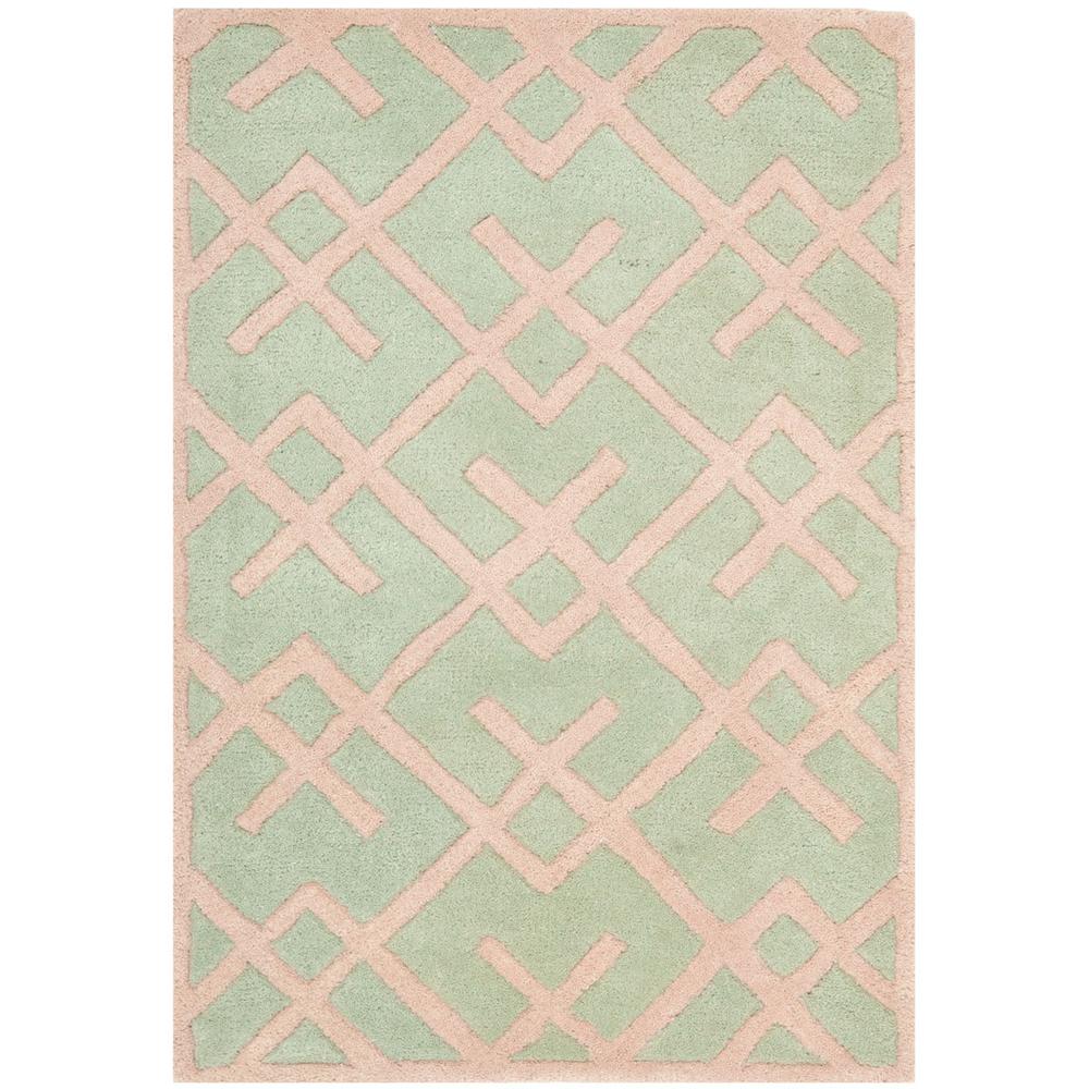 CHATHAM, GREEN, 2' X 3', Area Rug, CHT941B-2. The main picture.
