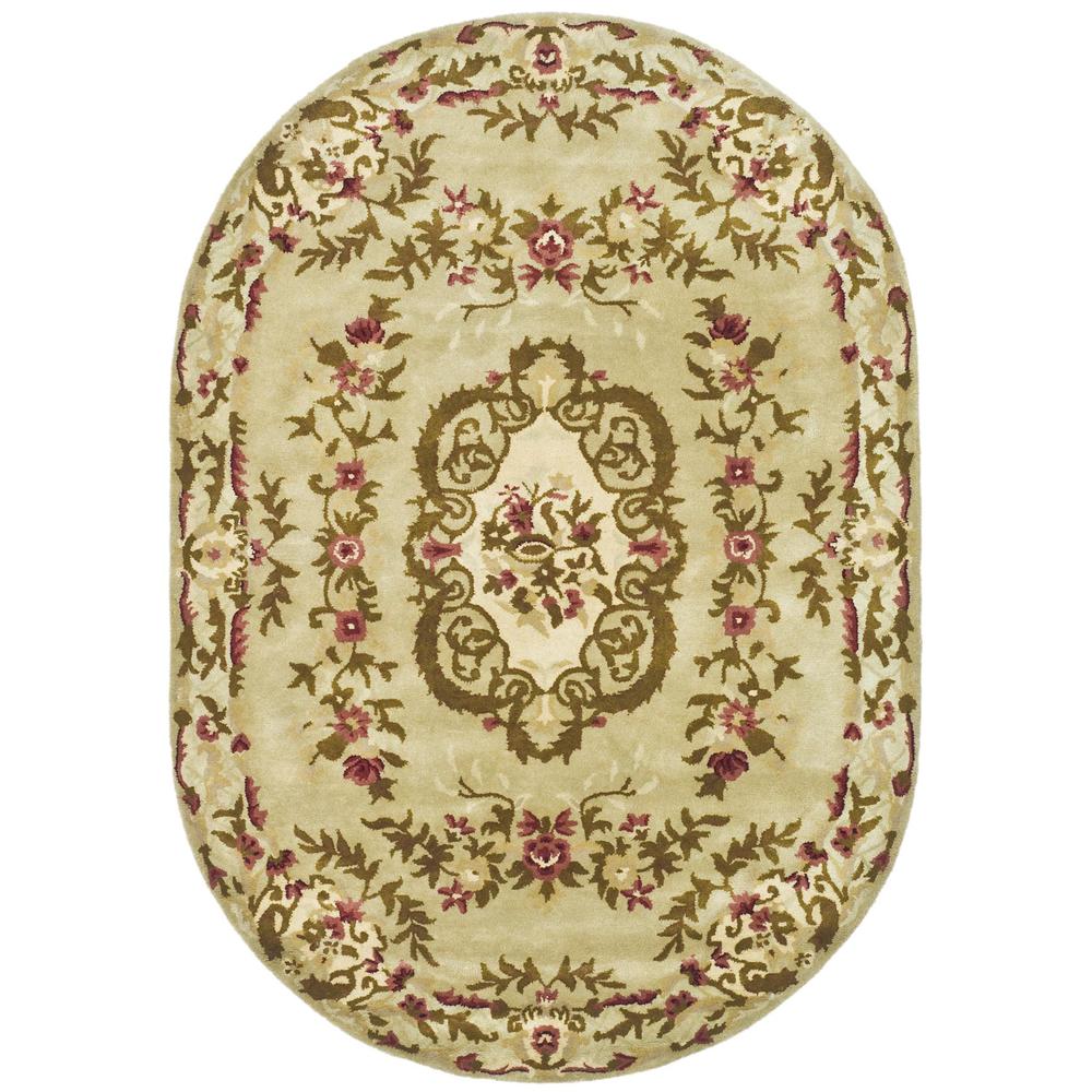 CLASSIC, ASSORTED, 4'-6" X 6'-6" Oval, Area Rug, CL756A-5OV. Picture 1