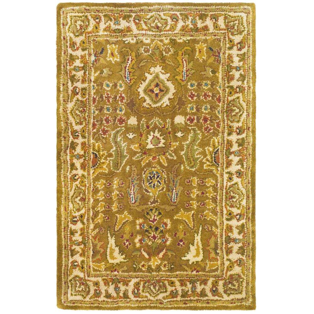 CLASSIC, GOLD / BEIGE, 2' X 3', Area Rug. Picture 1